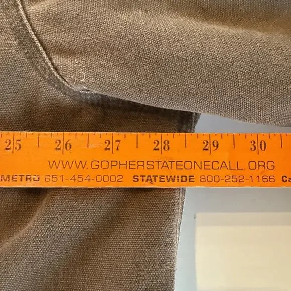 Carhartt C52 CHT men Sz XXL tall Detroit Style Blanket Lined 4Aces Stitched Back - Picture 6 of 16